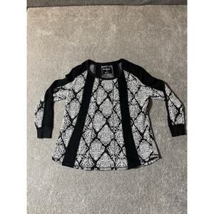 Vintage Womens Plus Sweater 1X Medallions Dark Academia Fairy Grunge Whimsigoth